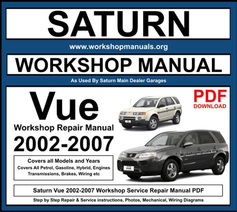 2007 saturn vue manual pdf